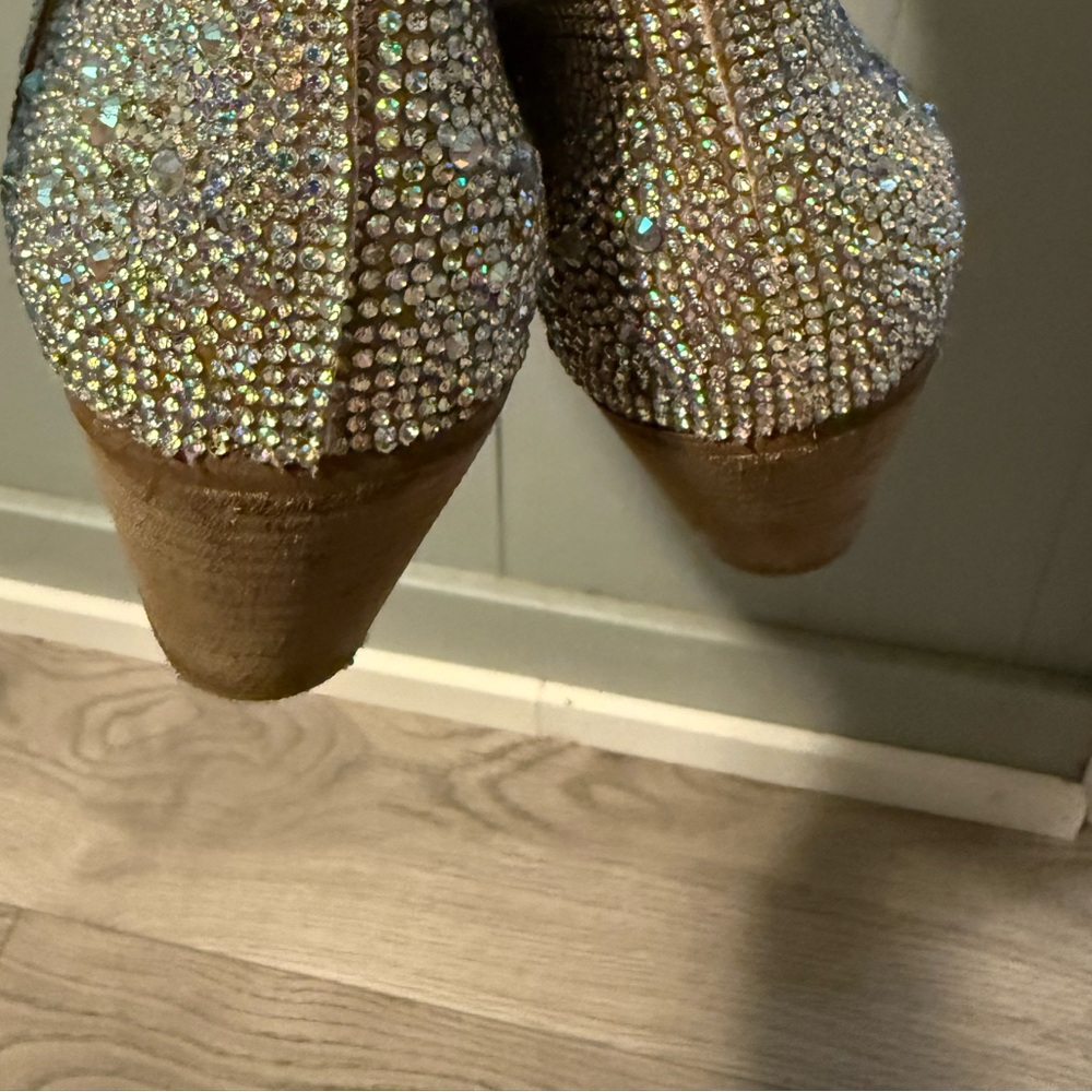 Sparkling Rhinestone Boots - Picture 4 of 4